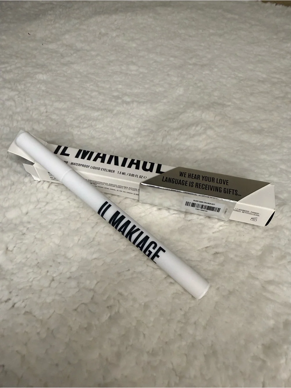 IL MAKIAGE Black Waterproof Liquid Eyeliner